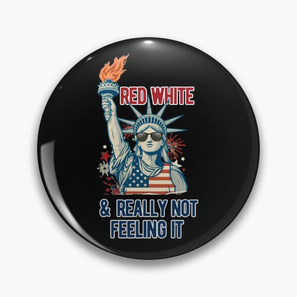 Item preview, Red White & Really Not Feeling It designed and sold by Naitsebas.