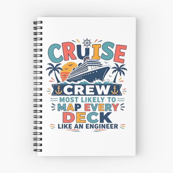 Item preview, Most Likely to Map Every Deck Like an Engineer – Funny Family Cruise Crew Matching – Engineer Vacation designed and sold by Winarrts.