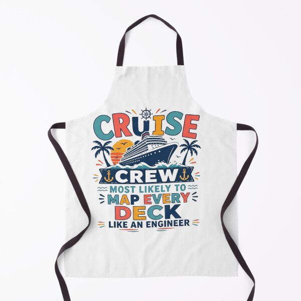 Item preview, Most Likely to Map Every Deck Like an Engineer – Funny Family Cruise Crew Matching – Engineer Vacation designed and sold by Winarrts.