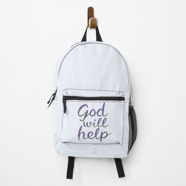 Item preview, God will help designed and sold by PrintLabStudio.