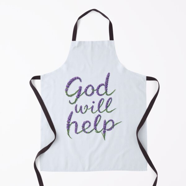 Item preview, God will help designed and sold by PrintLabStudio.