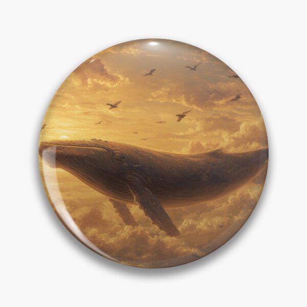 Item preview, Whale Swimming Through the Clouds designed and sold by Rtymer.