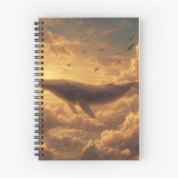 Item preview, Whale Swimming Through the Clouds designed and sold by Rtymer.