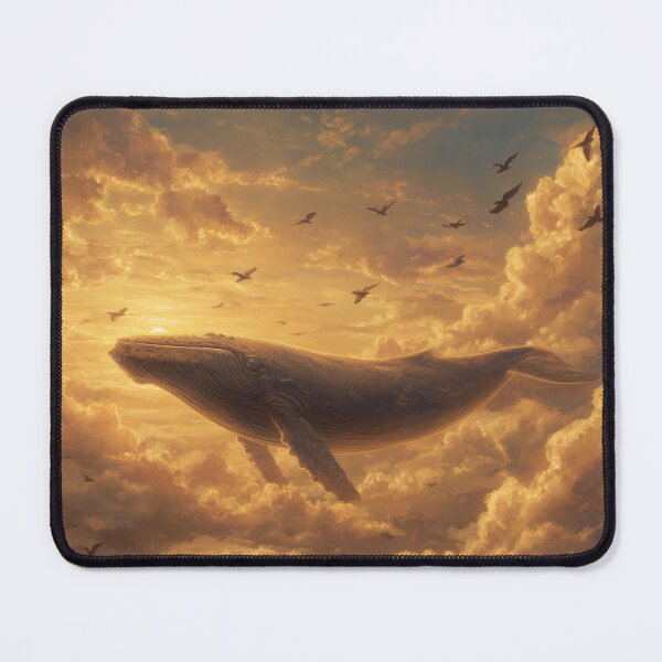 Item preview, Whale Swimming Through the Clouds designed and sold by Rtymer.