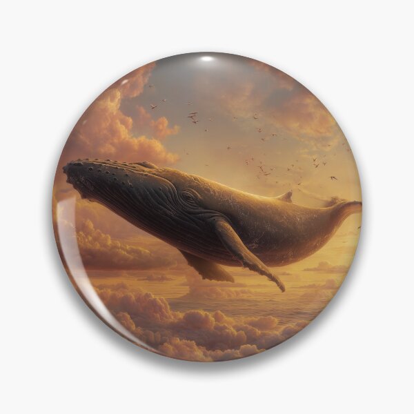 Item preview, Whale Swimming Through the Clouds designed and sold by Rtymer.