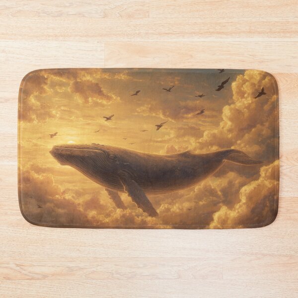 Item preview, Whale Swimming Through the Clouds designed and sold by Rtymer.