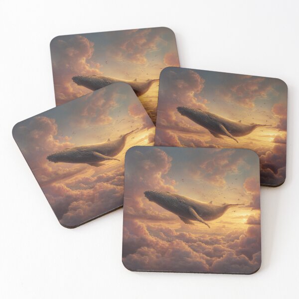 Item preview, Whale Swimming Through the Clouds designed and sold by Rtymer.