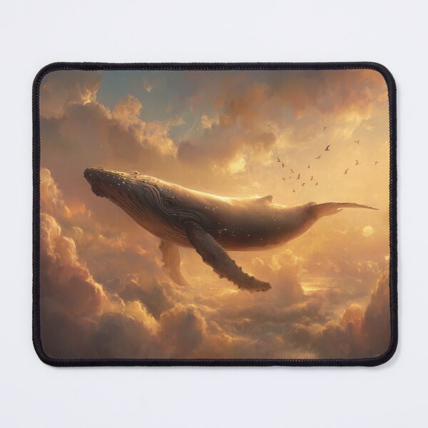 Item preview, Whale Swimming Through the Clouds designed and sold by Rtymer.