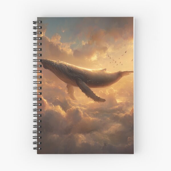 Item preview, Whale Swimming Through the Clouds designed and sold by Rtymer.