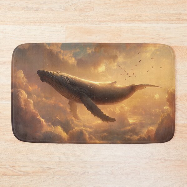 Item preview, Whale Swimming Through the Clouds designed and sold by Rtymer.