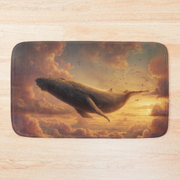 Item preview, Whale Swimming Through the Clouds designed and sold by Rtymer.