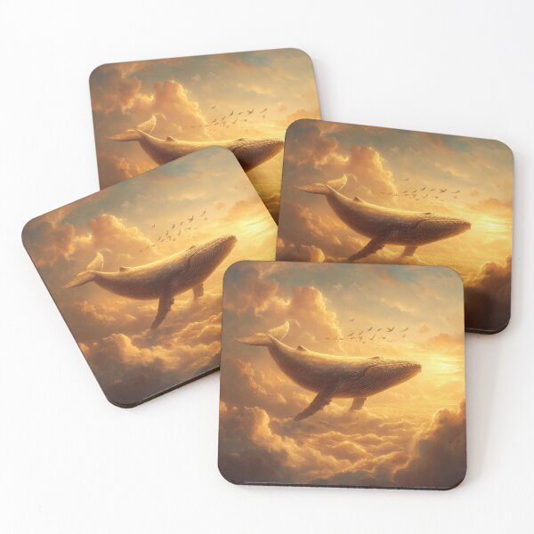Item preview, Whale Swimming Through the Clouds designed and sold by Rtymer.