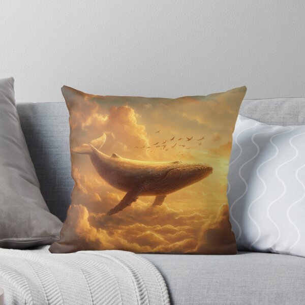 Item preview, Whale Swimming Through the Clouds designed and sold by Rtymer.