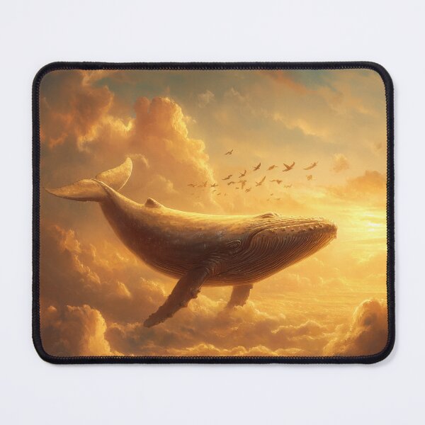 Item preview, Whale Swimming Through the Clouds designed and sold by Rtymer.