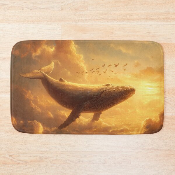 Item preview, Whale Swimming Through the Clouds designed and sold by Rtymer.