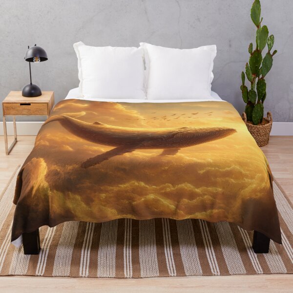 Item preview, Whale Swimming Through the Clouds designed and sold by Rtymer.