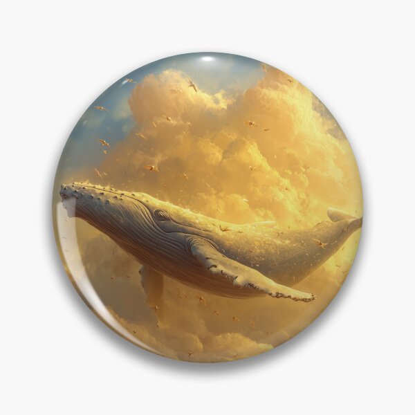 Item preview, Whale Swimming Through the Clouds designed and sold by Rtymer.