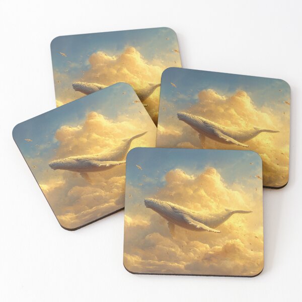 Item preview, Whale Swimming Through the Clouds designed and sold by Rtymer.