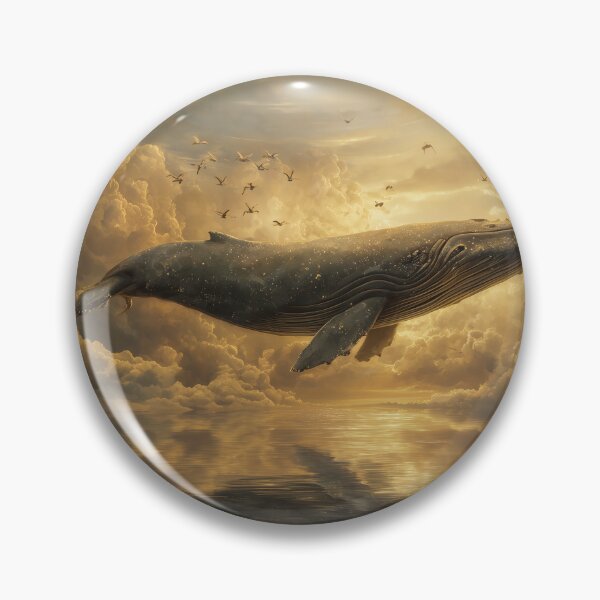 Item preview, Whale Swimming Through the Clouds designed and sold by Rtymer.