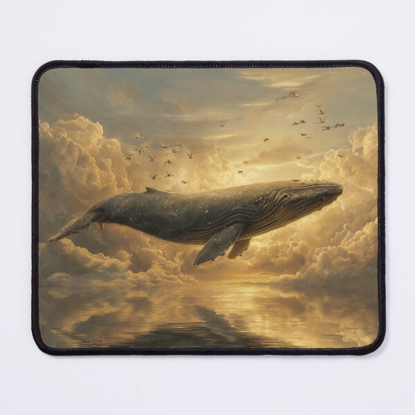 Item preview, Whale Swimming Through the Clouds designed and sold by Rtymer.