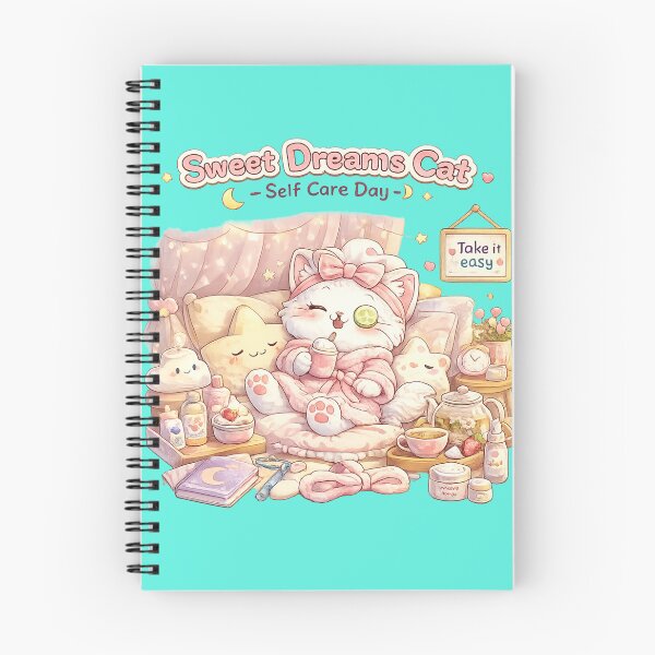 Item preview, Lumi Cute Cat – Self Care Day designed and sold by Mochi Studio.