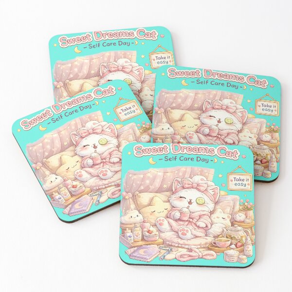 Item preview, Lumi Cute Cat – Self Care Day designed and sold by Mochi Studio.