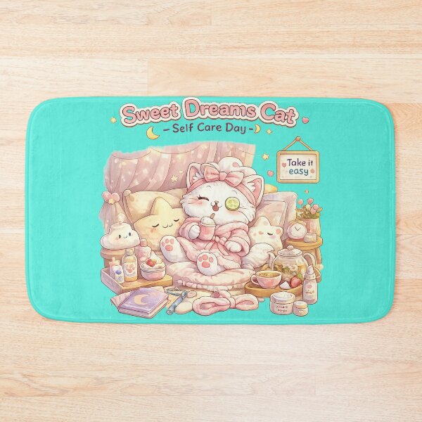Item preview, Lumi Cute Cat – Self Care Day designed and sold by Mochi Studio.
