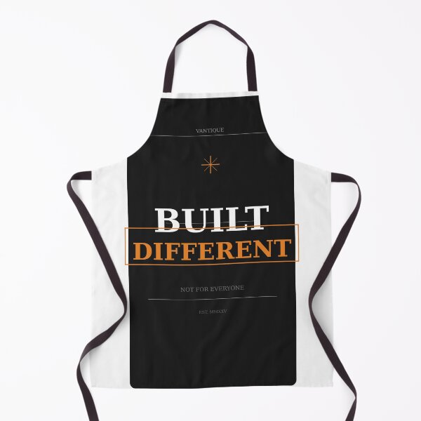 Item preview, Built Different Streetwear Minimalist Graphic Tee designed and sold by Vantiquee.