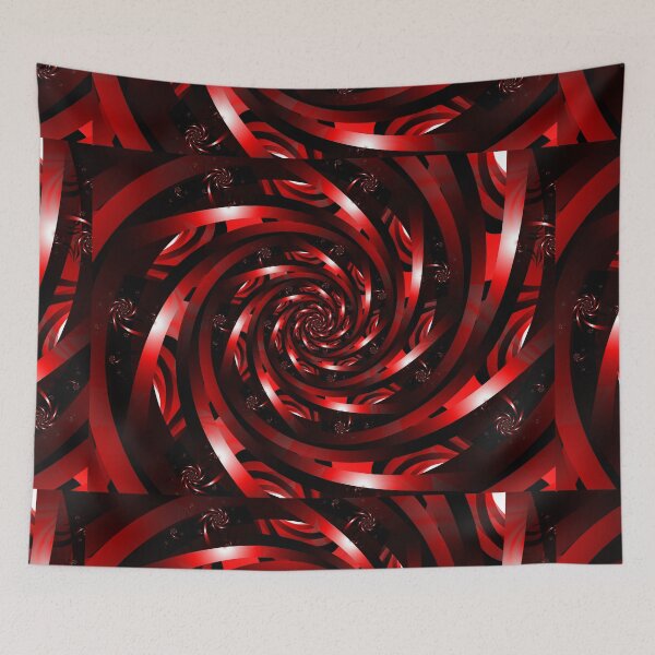 Item preview, Crimson Spiral Fractal Abstract designed and sold by pinkal.