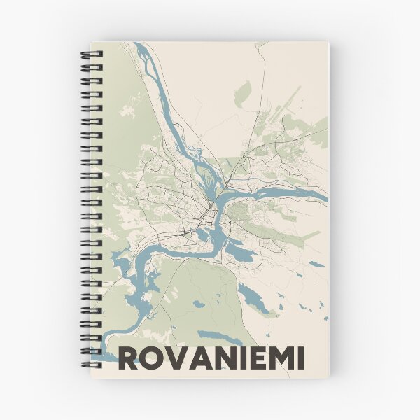 Item preview, Rovaniemi Map designed and sold by MapsNerd.
