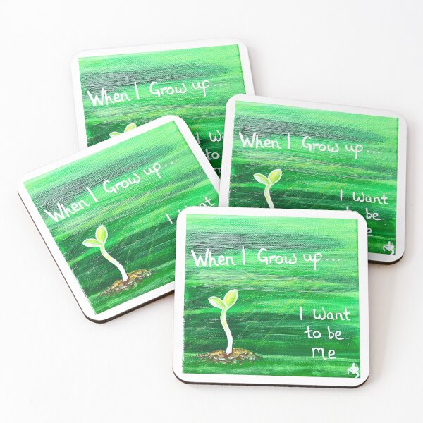 Item preview, When i grow up I want to be me designed and sold by Natbartart .