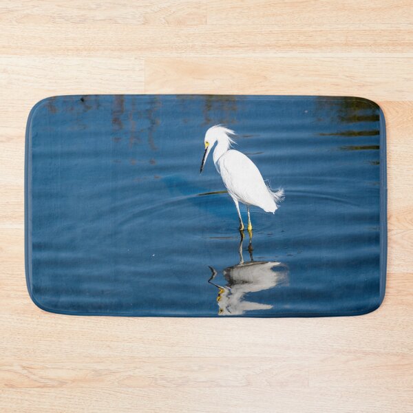 Item preview, Snowy Egret Morning Reflection designed and sold by Debra Martz.