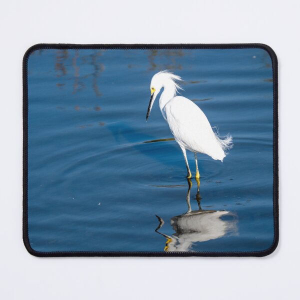 Item preview, Snowy Egret Morning Reflection designed and sold by Debra Martz.