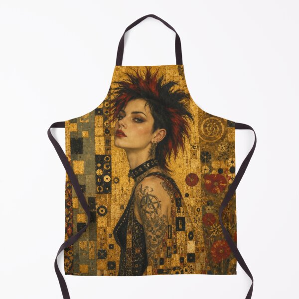 Item preview, Klimt style painting with woman designed and sold by BlueLineLAX.