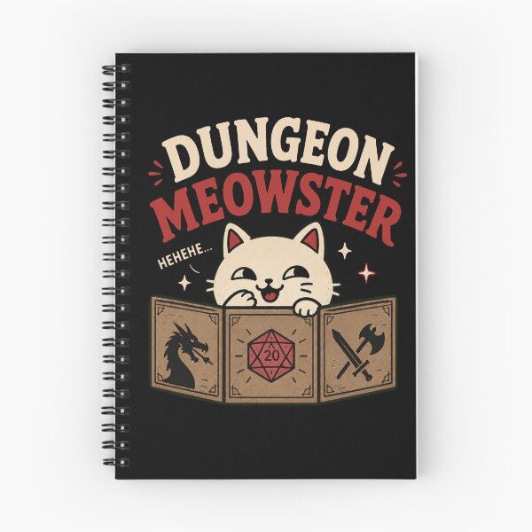Item preview, Dungeon Meowster designed and sold by WitchoftheHood.