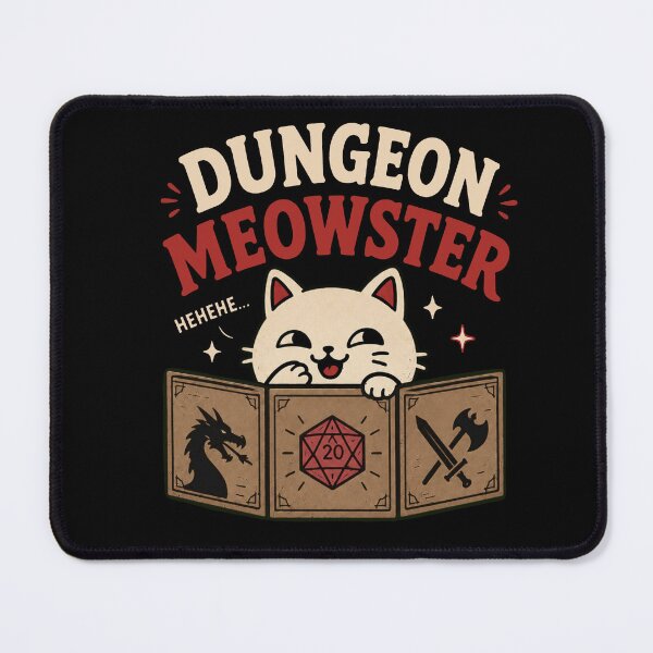 Item preview, Dungeon Meowster designed and sold by WitchoftheHood.