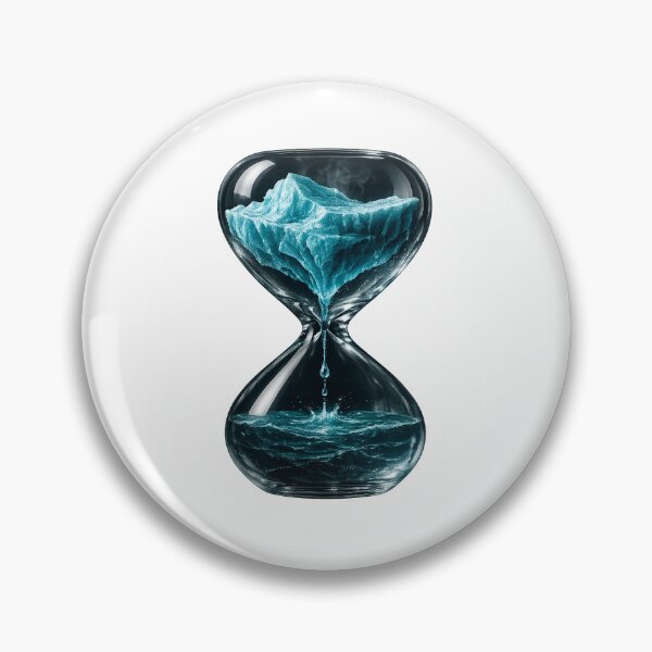 Item preview, Glacial hourglass – melting of time designed and sold by NoNameDrops.