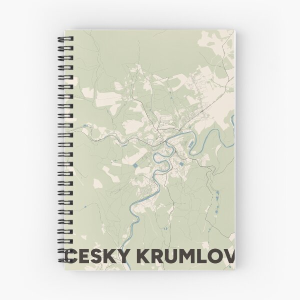 Item preview, Cesky Krumlov Map designed and sold by MapsNerd.