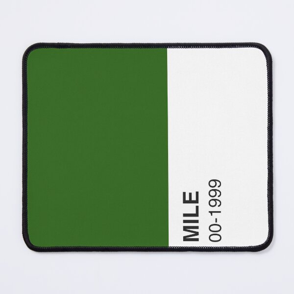 Item preview, Mile Movie Green Colour Swatch - Full Width designed and sold by The Colourful Game.
