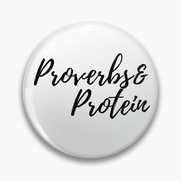 Item preview, Proverbs&Protein designed and sold by YHWH Vibes.