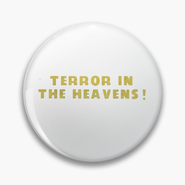 Item preview, Terror in the Heavens Vintage Sci-Fi Comic Logo designed and sold by Lilith.3x313 Vault.