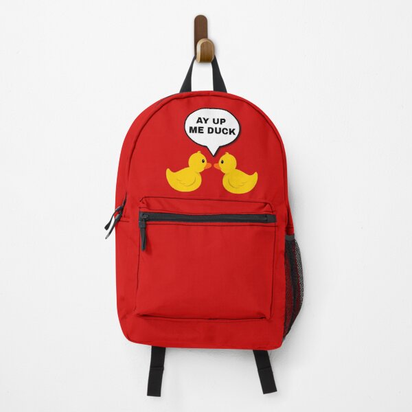 Item preview, Ay Up Me Duck - Red designed and sold by BrambleBox.