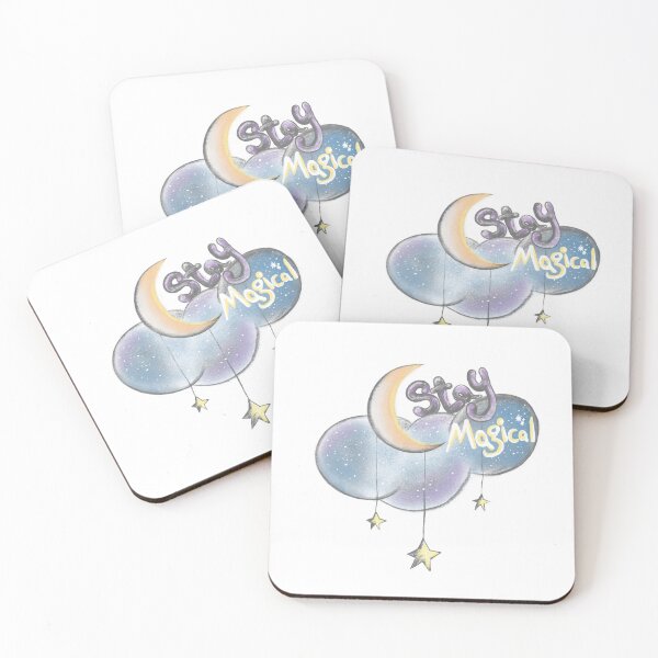 Item preview, Stay magical celestial aesthetic art designed and sold by Hadir.Art.