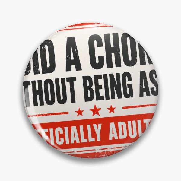 Item preview, Funny Did A Chore Without Being Asked Officially Adulting Stamp Sticker designed and sold by The Existential Grind.