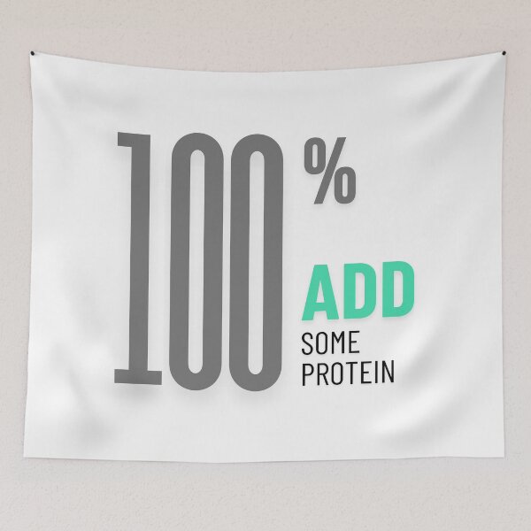 Item preview, 110% add some protein designed and sold by ArtistTejal.