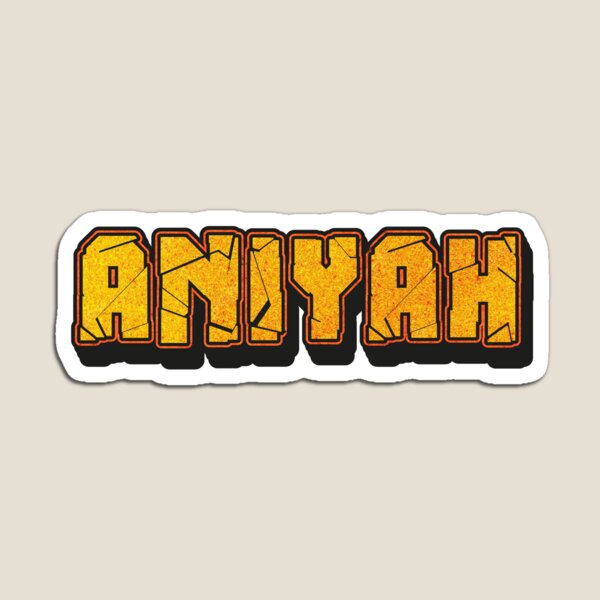 Item preview, Aniyah Personalized Name - Cool & Funny Custom Gift for Women and Girls designed and sold by Oussinc.