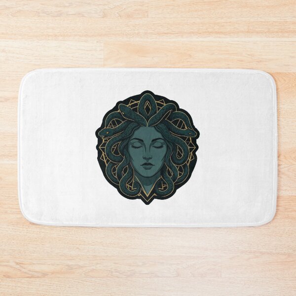 Item preview, Medusa Dark Greek Mythology Gorgon Art designed and sold by NoctPrints.