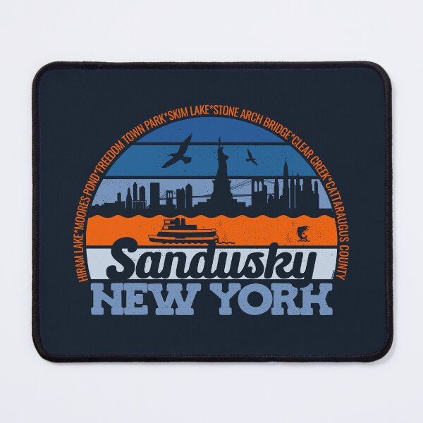 Item preview, Sandusky New York Sunset Retro Vintage Local Pride Logo designed and sold by CRHPOD20.