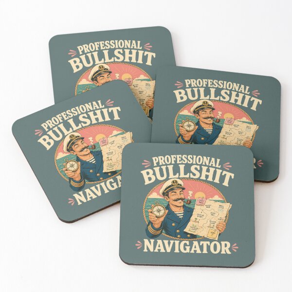 Item preview, Professional Bullshit Navigator Shirt designed and sold by Passionread.