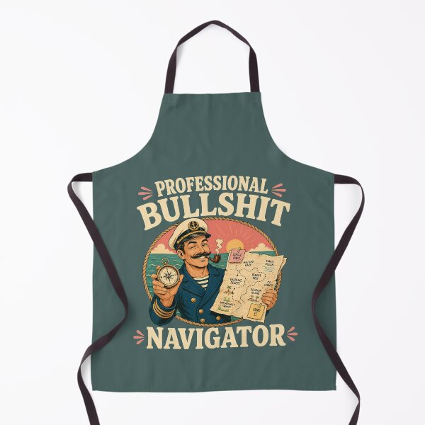 Item preview, Professional Bullshit Navigator Shirt designed and sold by Passionread.